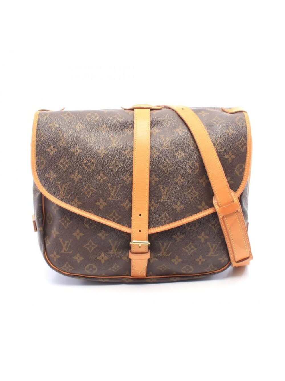 Louis Vuitton Shoulder Bag Saumur 35 Monogram Leather